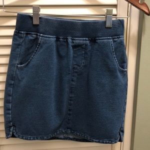 Splendid girls denim skirt